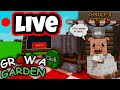 ⚡Come Decorate My Garden With Me 🔥 [ Grow A Garden Live ] | 🔥