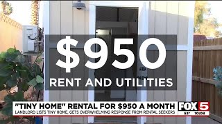 Las Vegas ‘tiny home’ gets overwhelming demand from desperate renters