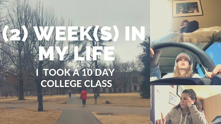 intersession class week in my life | Mallory Melton