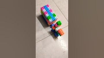 Building blocks construction truck🚛#building blocks#puzzle#vehiclesforkids