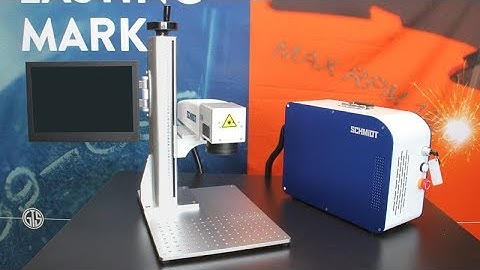 The GeoMARK Eco: A Class IV Laser Marking Laser Engraving Machine From SCHMIDT