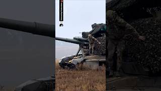 🇷🇺 Obus 2S19 Msta-S de 152 mm 🇺🇦 dispara projétil altamente explosivo #2s19 #rússia #mstas