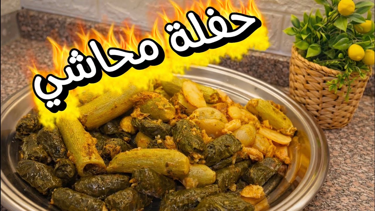 حضرت احلى سفرة محاشي مشكل بالبيت سريعة …