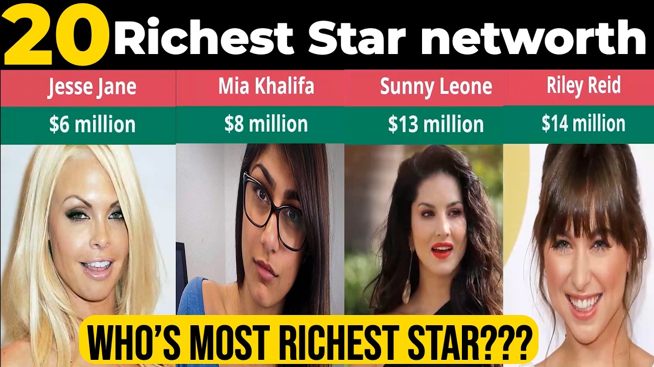 Top 20 Highest Net Worth Stars 2025 – Who is #1?