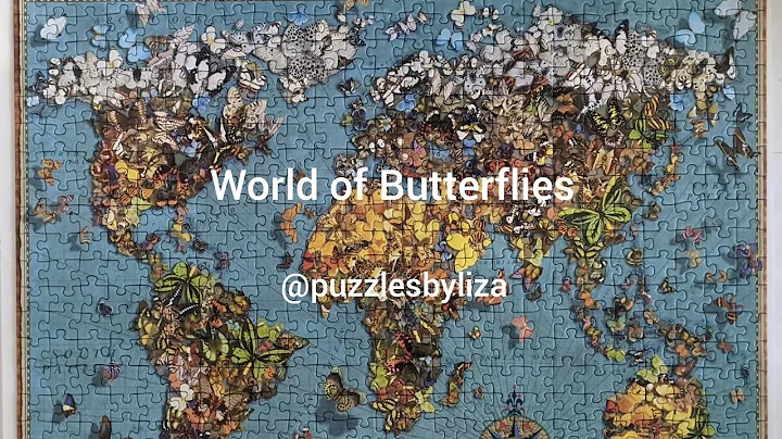 Ravensburger. World of Butterflies.   Garry Walton...