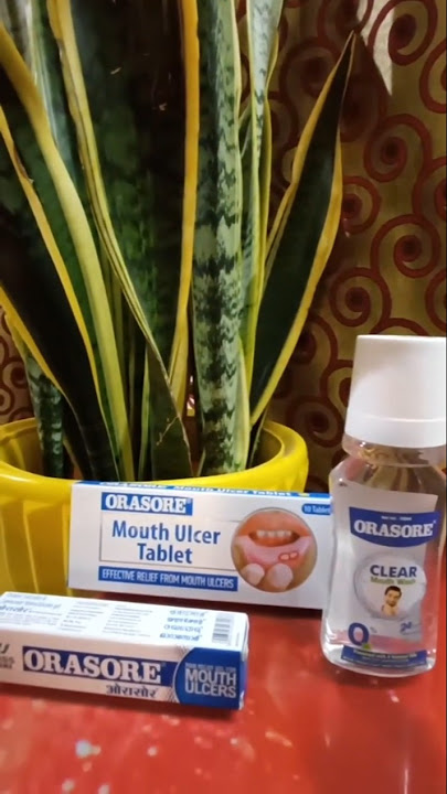Orasore Ultimate Oral Care Combo | Relief from Mouth Ulcers & Kill Bad Breath | #mouthulcertreatment