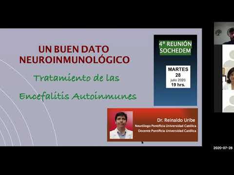 2020 07 28 Sochedem "Dato Neuroinmunológico"  Tratamiento de Encefalitis Autoinmune