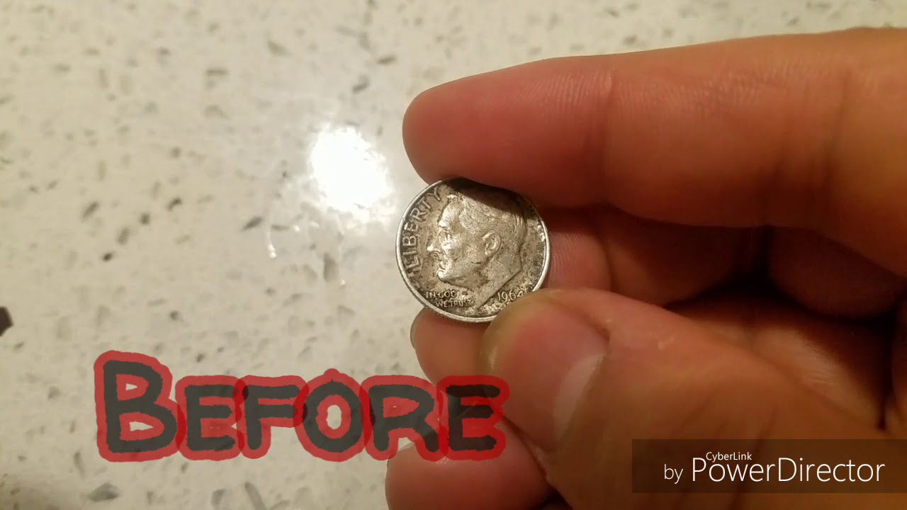 How To Clean Silver At Home - Tarn-X Tarnish Remover Review - Clean Older  Silver Coins 