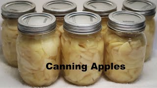 Canning Apples for Pantry Storage