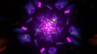 Futuristic Multicolor Psychedelic Pattern Seamlessly Looping Creating an Entrancing Visual