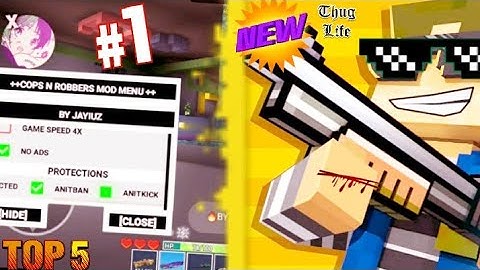 🔥COPS N ROBBERS||10.7.2||MOD MENU BY JAYIUZ [UPDATED🔥]