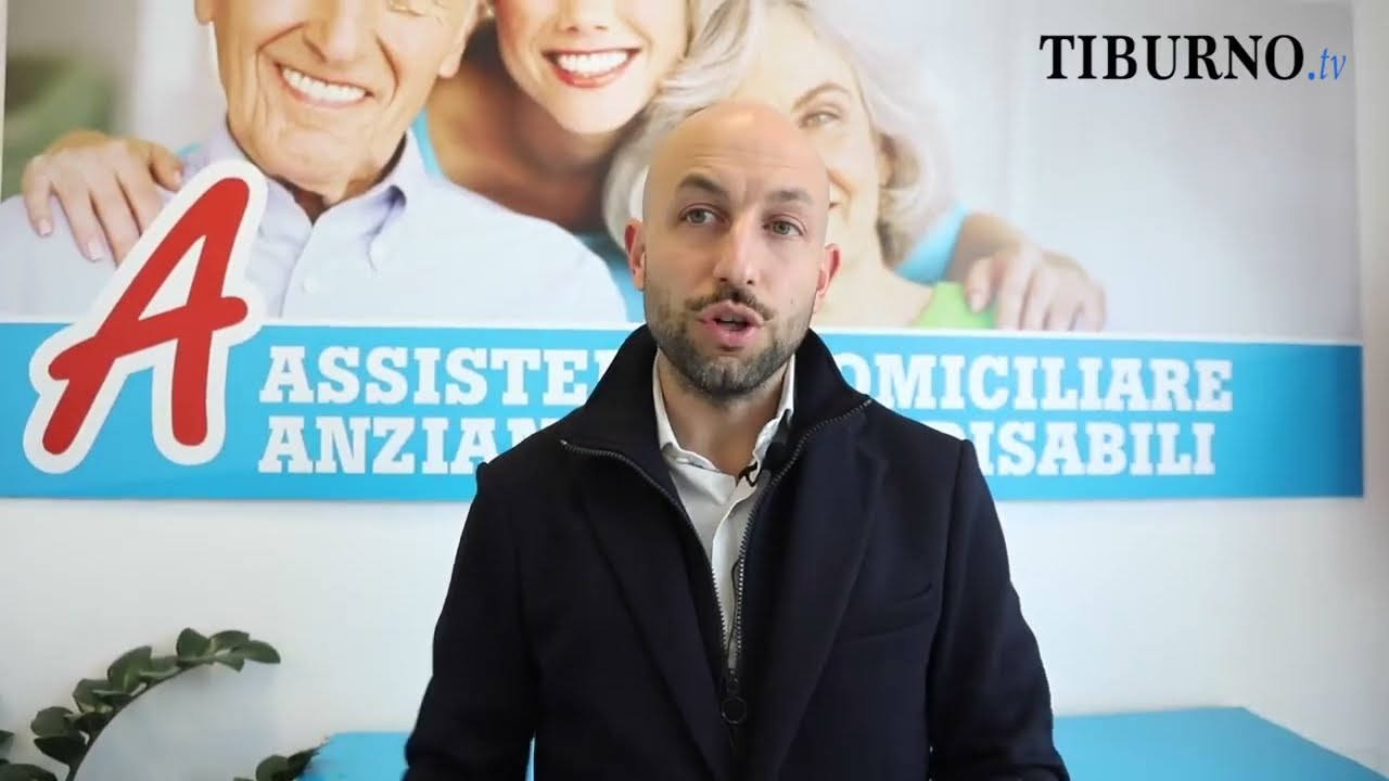 Intervista Tiburno presso la sede Privatassistenza di Mentana