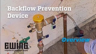 Irrigation Backflow Prevention Device Overview