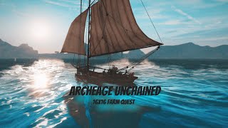 Archeage Unchained Noob Guide: Blue Salt Questline for 16x16 Farm Design~ Trade Run & Cargo Run!
