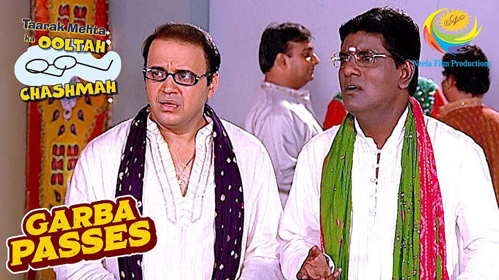 Bhide ने क्यों बोला Jetha से झूठ? | Taarak Mehta Ka Ooltah Chashmah | Garba Passes