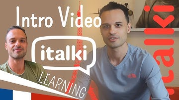 I teach French on italki! (italki introduction video) - Language learning #4