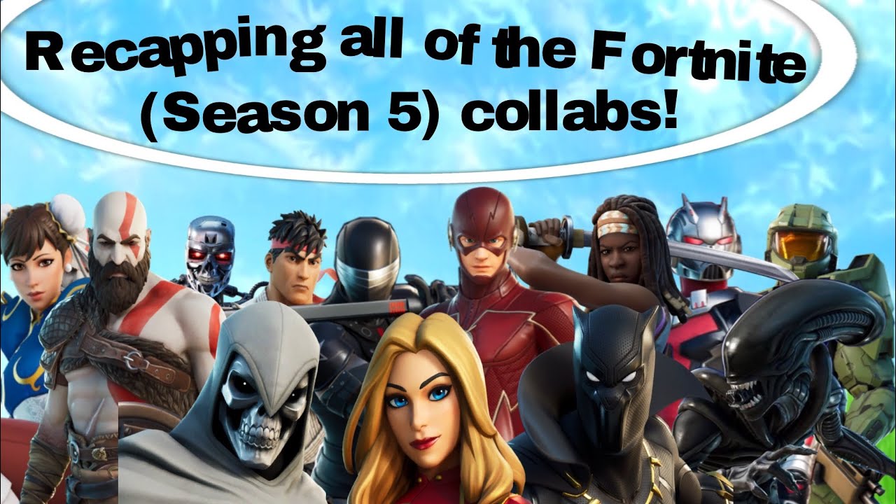 Recapping all of the Fortnite (season 5) collabs! - YouTube