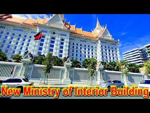 Phnom Penh City's NEW Ministry of Interior Building EXPOSED! - YouTube