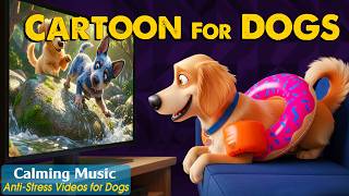 Dog Cartoon: Relaxing Dog TV & Calming Music to Keep Your Dog Happy | Entertainment Videos for Dogs screenshot 5