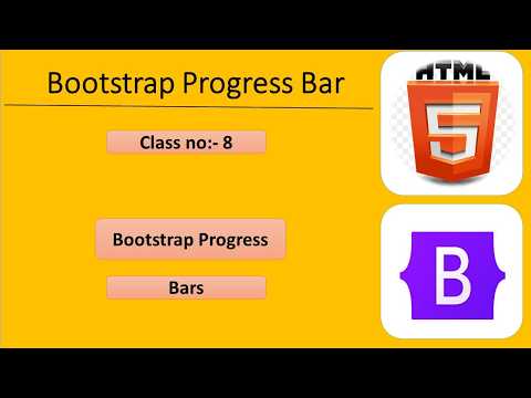Junior Coder | Bootstrap Progress Bars | Class no:- 8