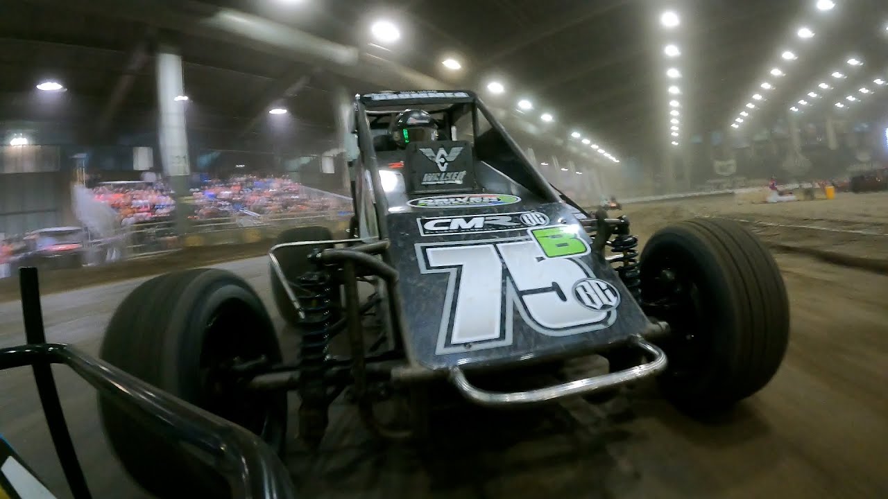 ONBOARD | Andrew Felker Lucas Oil Chili Bowl Midget Nationals January ...
