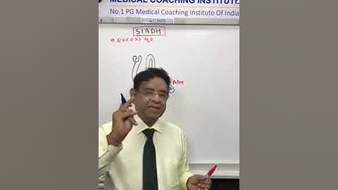 Discussing on SIADH | Doctor Mukesh Bhatia | Facebook Live class