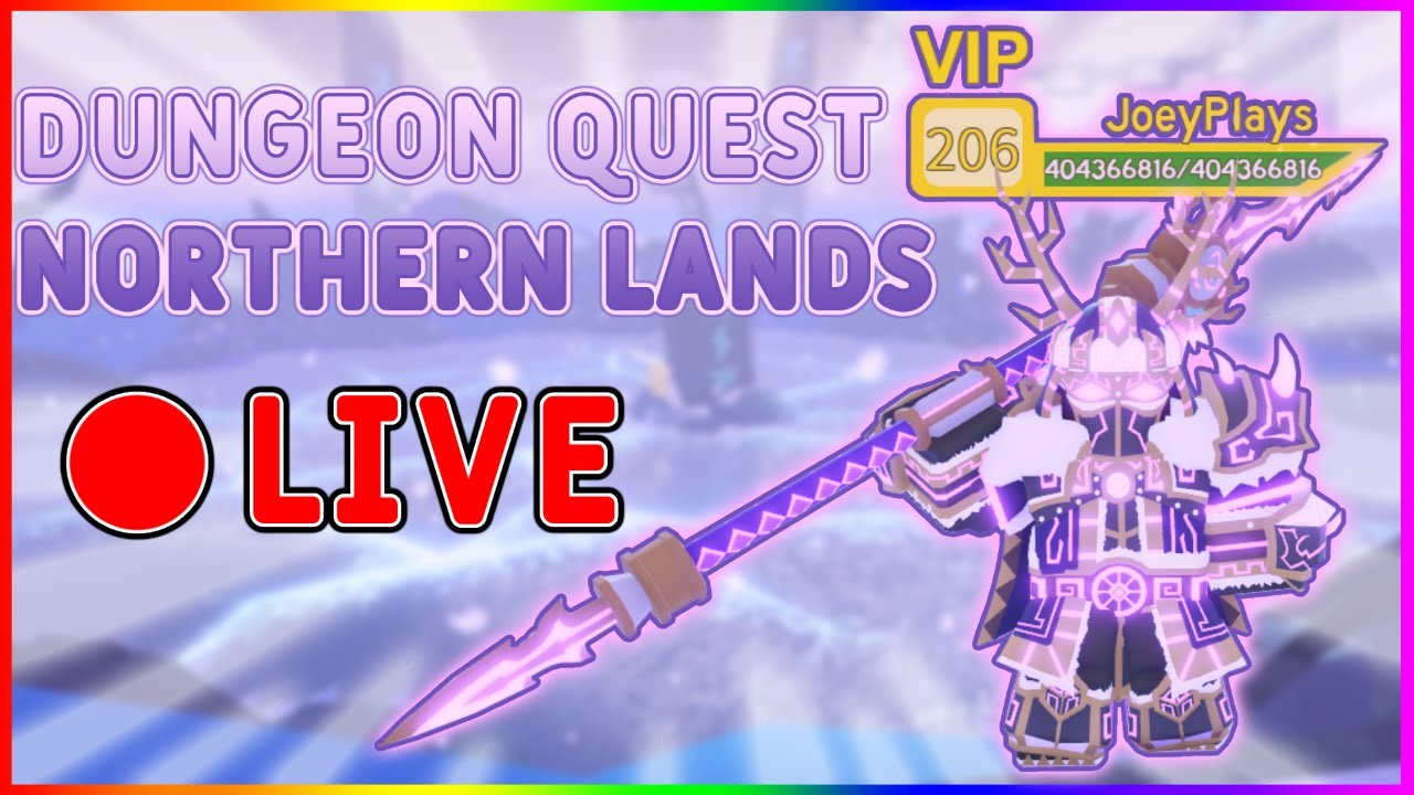🔴 Northern Lands Dungeon Quest Roblox (Live) YouTube