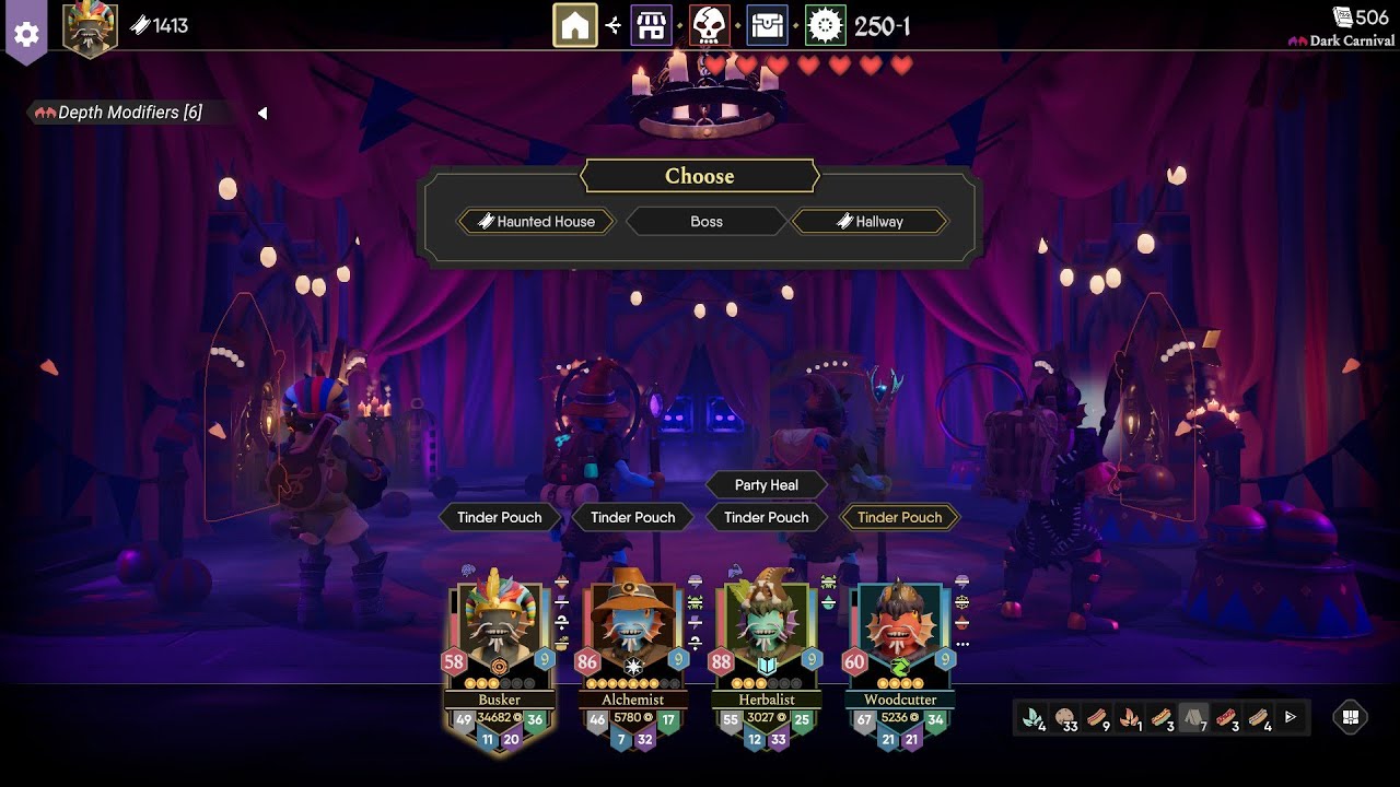 For the King 2:  Dark Carnival floor 250