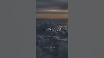 تلاوة جميله للقارئ محمد النقيدان