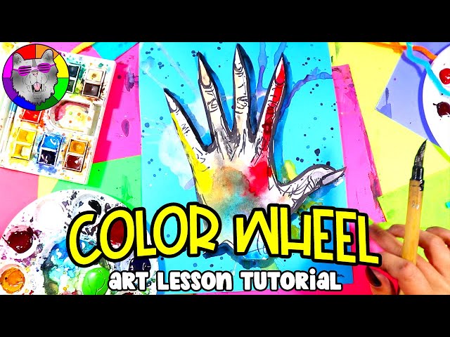Color Wheel Spinner – Elementary & Middle School Art Activities
