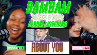 뱀뱀 (BamBam) 1st Full Album [Sour & Sweet] reaction