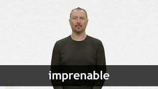 How To Pronounce Imprenable In French