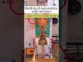 Welding of automobile seat recliners done by HAIFEI capacitor discharge welding machine #welding