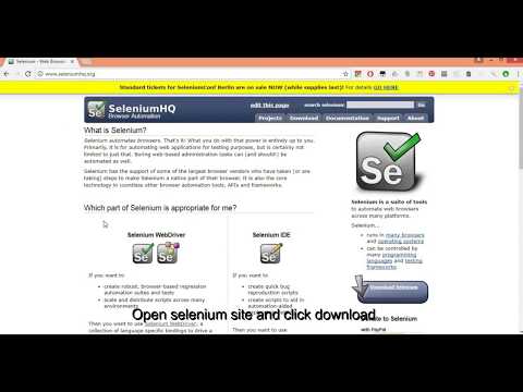 Download Chrome Driver