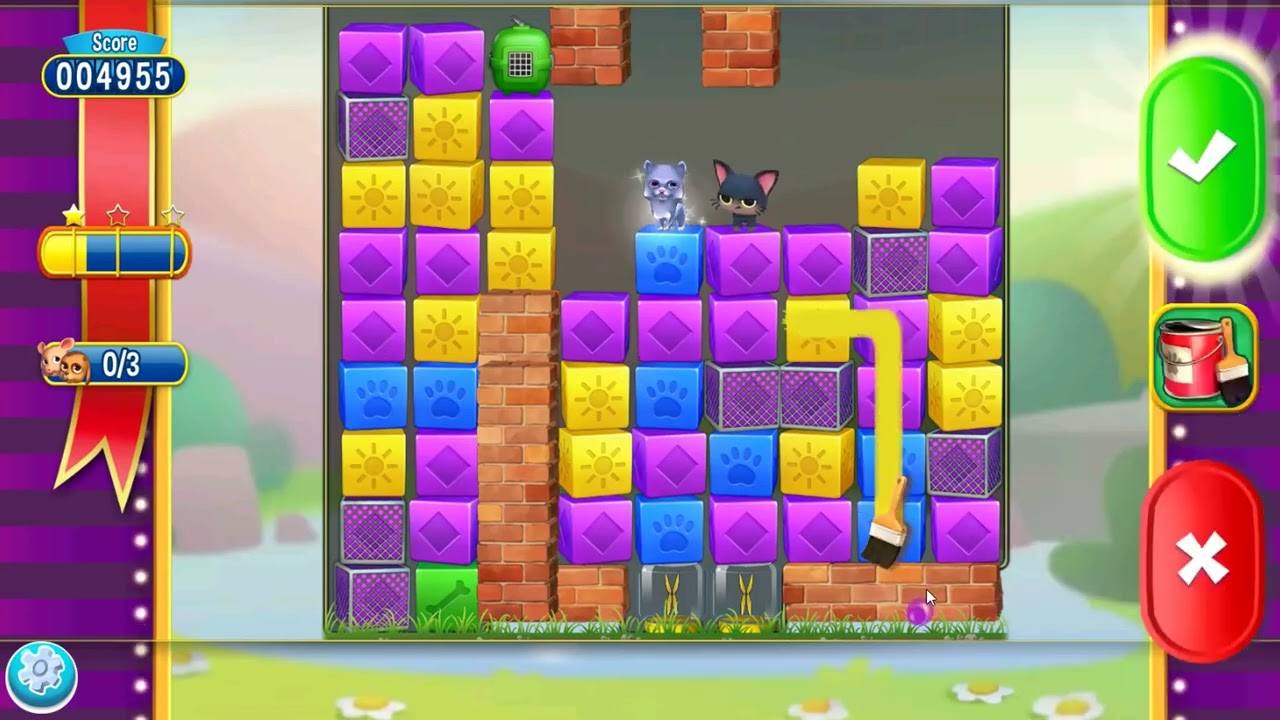 Pet Rescue Saga Level 7034 - NO BOOSTERS | SKILLGAMING ✔️