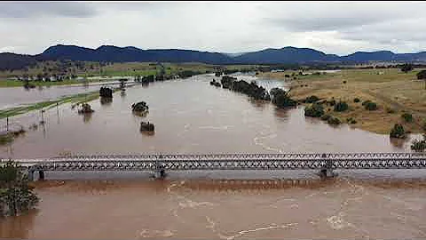 Flooding Hunter River - July 2022