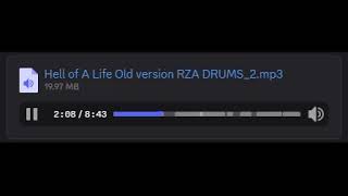 Kanye Ye West - Hell of A Life - With RZA Drums