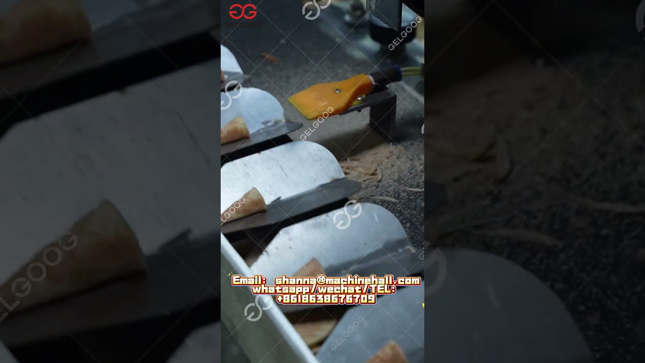 Automatic Mini Chocolate Cone Making Machine Production Line