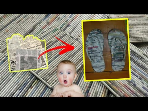 10 DIY NewsPaper Craft Kerajinan  tangan  dari koran 