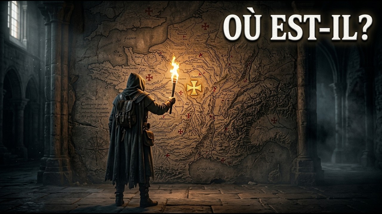 La CARTE CACHÉE des TEMPLIERS : elle mène à un TRÉSOR jamais DÉCOUVERT, introuvable aujourd’hui