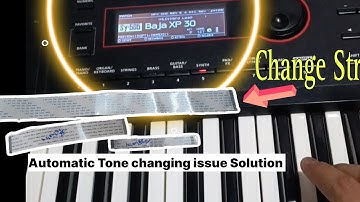 ROLAND XPS 30 Button And Automatic tone change problem Solve (Part 2) #repairing #xps30