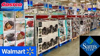 COSTCO SAM'S CLUB WALMART KITCHENWARE DINNERWARE COOKWARE SHOP WITH ME SHOPPING STORE WALK THROUGH