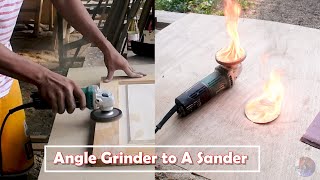How to convert an Angle Grinder to a Sander | Paano gumamit ng Sander | Philippine DIY Tools