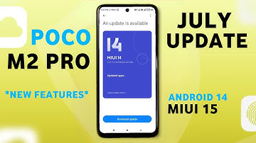 Poco M2 Pro MIUI 14.0.5.0 New Update Review | Poco M2 Pro July New Update Miui 15 Android 14