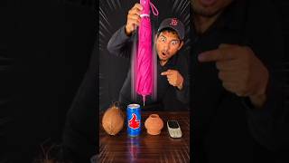 Can an Umbrella Break These Objects? 🤯 #shorts #teluguexperiments #telugushorts #experiment #viral
