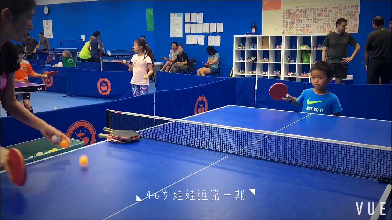 46 Years old beginners at HITTA (Houston International Table Tennis