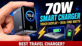 MOKiN 70W Smart Charger Review! // Best Travel Charger