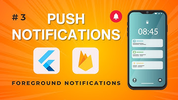Foreground Notifications - Flutter Push Notifications with Firebase Cloud Messaging - FCM in Flutter