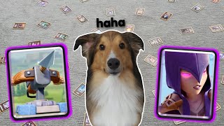 My Puppy Made My Deck in Clash Royale FINALE