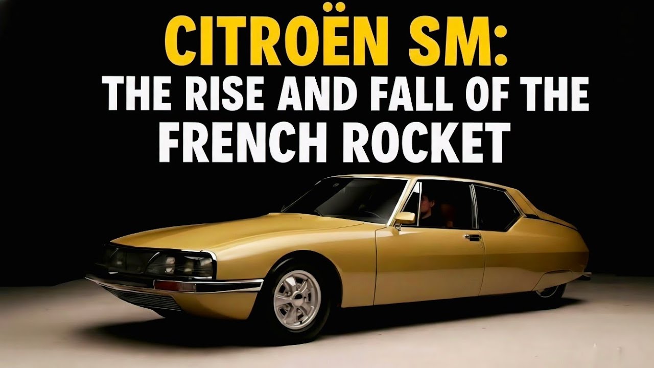 The Story Behind Citroën SM – The French Rocket That Failed
